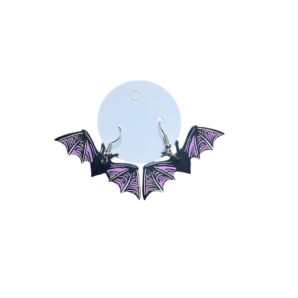 5/$25 Halloween Bat Earrings